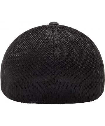 Baseball Caps Flexfit Trucker Hat for Men and Women - Breathable Mesh- Stretch Flex Fit Ballcap w/Hat Liner - Black Multi Cam...