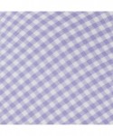 Visors Original Size Print Sport Sun Visor - Purple Checkered - CN12E3BEQUX $19.89