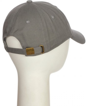 Baseball Caps Custom Hat A to Z Initial Letters Classic Baseball Cap- Light Grey White Black - Letter E - CS18NKUOWK3 $17.99