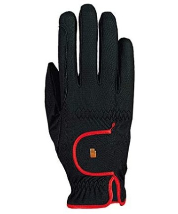 Newsboy Caps ladies contrast riding gloves LONA - Black-red - CI115VSBQ97 $64.26