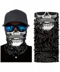 Balaclavas Skull Face Mask- Rave Bandana- Neck Gaiter- Scarf- Summer Balaclava for Dust Wind UV Protection - Slh - CR197ZDLO0...