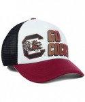 Baseball Caps University of South Carolina Gamecocks Mens NCAA Spittin' Foam Trucker Baseball Cap-Adjustable - CS124R0FD93 $1...
