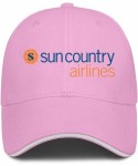 Sun Hats Unisex Mens Sun-Country-Airline-Symbol-Logo- Cool Nice Caps Hats Fishing - Sun Country Airline-2 - C918S50K73S $21.50