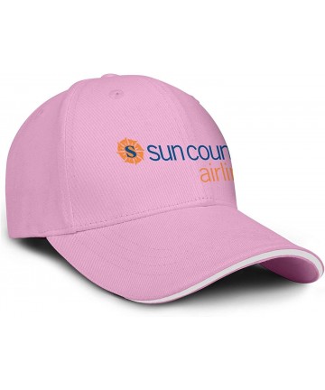 Sun Hats Unisex Mens Sun-Country-Airline-Symbol-Logo- Cool Nice Caps Hats Fishing - Sun Country Airline-2 - C918S50K73S $21.50