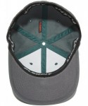 Baseball Caps Men's Flex Fit Cap - Grey - CG18C0YE0SO $45.38
