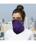 Balaclavas Multifunctional Balaclavas Headwear Seamless Star Pattern Face Mask Headband Neck Gaiter Bandanas - Purple Star - ...