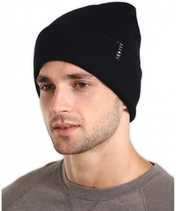 Skullies & Beanies Winter Beanie Knit Hats for Men & Women - Warm- Stretchy & Soft Cold Weather Stylish Toboggan Watch Caps -...