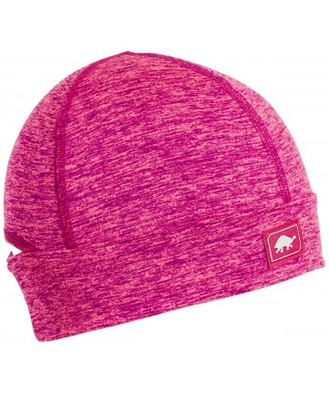 Skullies & Beanies Ponytail Conquest Comfort Shell Stria UV Lightweight Performance Beanie - Pink Mystic - CR18MGNK58W $51.11