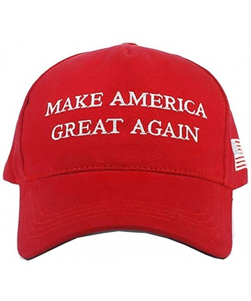 Baseball Caps Keep America Great Hat Donald Trump President 2020 Slogan with USA Flag Cap Adjustable Baseball Cap - C6193N4KZ...