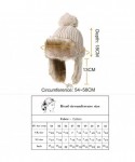 Bomber Hats Womens Winter Trapper Hats Faux Fur Earflap Hunting Hat for Outdoor Ski Snow Cold Weather Warm Fleece Lined - CX1...