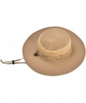 Sun Hats Wide Brim Sun Hats for Women Foldable Summer Beach Hats UPF 50+ Packable Travel Bucket Cap - Outdoors-khaki - C718O4...