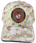 Baseball Caps The U.S. Marines Corps Official Licensed Emblem Cap - Marine 6 - C012JBQNLNX $16.63