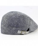 Newsboy Caps Men's Gatsby Ivy Irish Hunting Newsboy Cabbie Hat Cap - Dark Grey - CU120EDVDAT $14.73