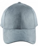 Baseball Caps Unisex Baseball Cap-Lightweight Breathable Running Quick Dry Sport Hat - Grey(suede) - CW12N0KNGCG $15.59
