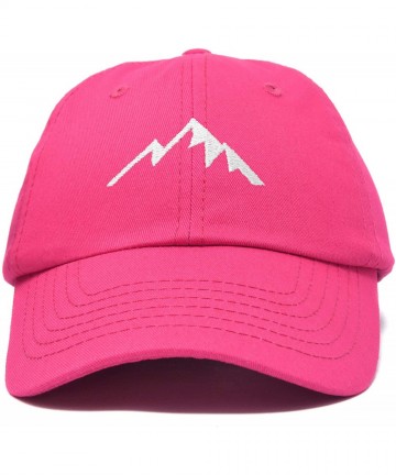 Baseball Caps Outdoor Cap Mountain Dad Hat Hiking Trek Wilderness Ballcap - Hot Pink - CZ18SLZAMT6 $17.48