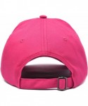 Baseball Caps Outdoor Cap Mountain Dad Hat Hiking Trek Wilderness Ballcap - Hot Pink - CZ18SLZAMT6 $17.48
