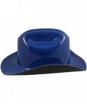 Cowboy Hats Western Cowboy Hard Hat with Ratchet Suspension (Royal Blue) - Royal Blue - CJ18Q7ZXO5R $57.46