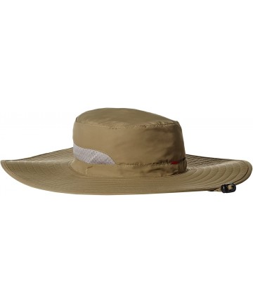 Sun Hats Men's 5.2 Outdoor Wide Brim Sun Hat with Snap Pocket and Removable Chin Cord - Olive - CZ12EBE6OE3 $48.98