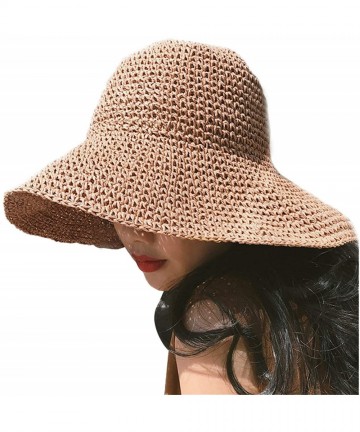 Sun Hats Womens Compact Womans Outdoor Fishing - Pink - C718R95WAXA $19.25