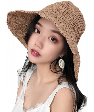 Sun Hats Womens Compact Womans Outdoor Fishing - Pink - C718R95WAXA $19.25