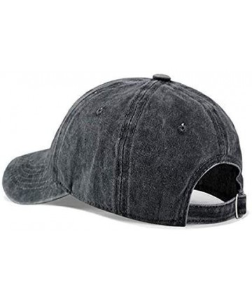 Baseball Caps Fashion Why_Don't_Only_We Unisex Vintage Jeans Baseball Hat Adjustable Casquette Cotton Denim Cap Trucker Hat S...