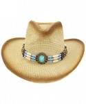 Sun Hats Unisex Sunshade Cap- Summer Outdoor Travel Western Cowboy Hat Casual Solid Mongolian Hat Grassland Visor - CQ18W6QM7...