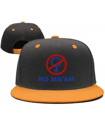 Baseball Caps No Ma'am - Vintage Style Trucker Hat Retro Mesh Cap - No Ma'am-16 - CF18LE0OZ2L $22.96