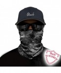 Balaclavas Seamless Bandana Rave Face Mask Women Men for Dust Wind Sun Protection - Starry Sky Black Gray 15 - CJ1926WNG7T $1...