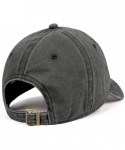 Baseball Caps Mens Womens Baseball Cap Printed Cowboy Hat Outdoor Caps Denim - Black-21 - CA18AW8NXQT $26.37