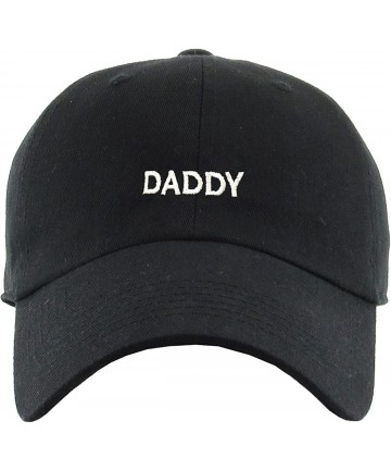 Skullies & Beanies Good Vibes Only Heart Breaker Daddy Dad Hat Baseball Cap Polo Style Adjustable Cotton - (1.2) Black Daddy ...