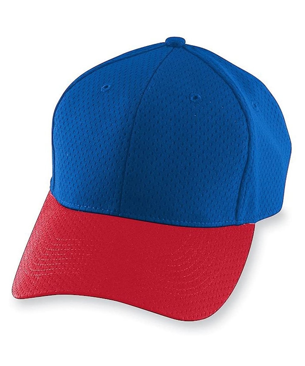 Baseball Caps Mens 6235 - Royal/Red - CY115OA8UOZ $13.17