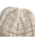 Skullies & Beanies Women Men Slouchy Beanie Hat Baggy Oversized Knit Winter Warm Cap - Style 2-beige - C518IZ9AXLK $21.94
