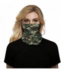 Balaclavas Men Women Face Bandana Dust Mask Balaclava Neck Gaiter Wrap Cool Printed (Multi-Function) - Camouflage - CZ1999Q8R...