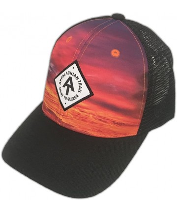Baseball Caps Appalachian Trail Ranger Adjustable Snapback Hat - Skyline Sunset - CP186LMD5CQ $34.32