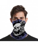 Balaclavas Unisex Seamless Rave Bandana Neck Gaiter Tube Mask Headwear- Motorcycle Face Mask for Women Men Face Scarf - CX197...