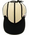 Baseball Caps Unisex Strapcap - Natural - C7186OS0UOC $44.82