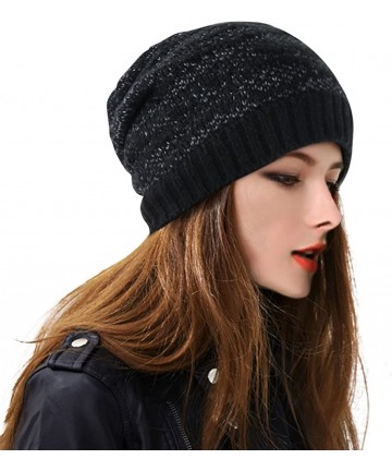 Skullies & Beanies Cable Knit Slouchy Beanie for Women - Winter Beanies Skullies Hats Caps - CH18YN6E89X $12.63