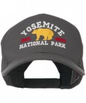 Baseball Caps Yosemite National Park Embroidered Cap - Charcoal Grey - CC11JBTCXSF $26.84