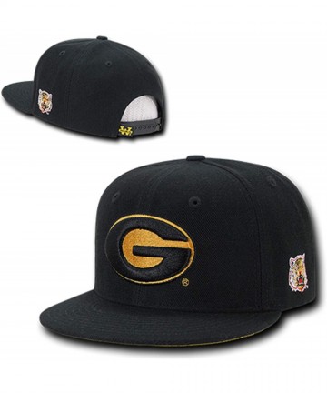 Baseball Caps Grambling State University Tigers NCAA Flat Bill Snapback Baseball Cap Hat Black - CX18MHKW3QQ $30.26