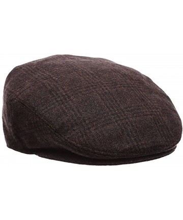Skullies & Beanies Men's Premium Wool Blend Classic Flat IVY newsboy Collection Hat - Brown - CO12N36H5J4 $21.44