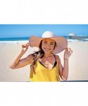 Sun Hats Women's UPF 50+ Sun Protection Summer Floppy Beach Hat - Beige - C012O3C0GD2 $15.30