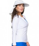 Sun Hats Adult Unisex Sol Wide Brim Sun Hats - UPF 50+ Sun Protection - Cream - CD11ZUGNAWZ $34.36