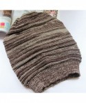 Skullies & Beanies Women Men Slouchy Beanie Hat Baggy Oversized Knit Winter Warm Cap - Brown - C3186Q3E932 $13.10