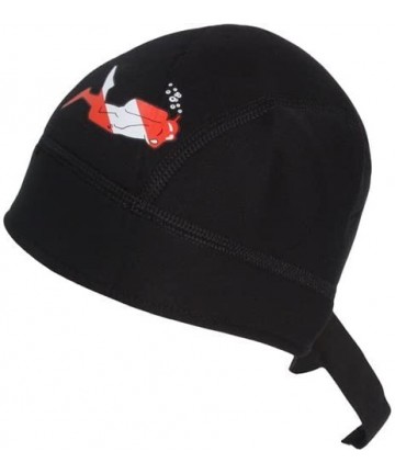 Baseball Caps Neoprene Bandana with Diver Image - Black - C311EV4NM71 $42.11