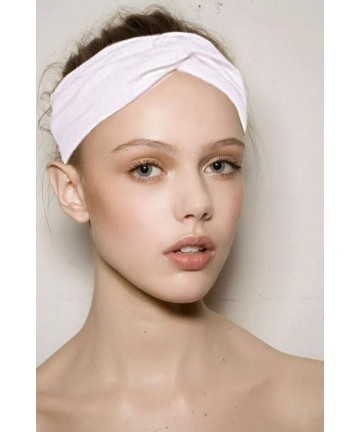 Cold Weather Headbands Headband Fashion Running Athletic Knotted - 8 Pack Wide Turban Headbands for Women - CE18TRS3I7O $22.11