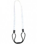 Headbands Two Row Rhinestone Elastic Stretch Headband Accessory - Iridescent White - CB11D0HMZXH $15.63