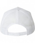 Baseball Caps Bride Trucker Hat - White and Caribbean Glitter - CB12NEP1NHC $23.45