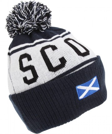 Skullies & Beanies Adults Unisex Scotland Winter Hat - Maroon - CC187NOQRS4 $14.81