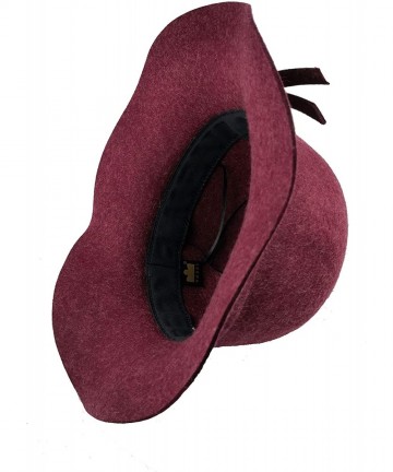Sun Hats Cloche Hats for Women 100% Wool Fedora Bucket Bowler Hat 1920s Vintage Kentucky Derby Church Party Hats - CH194HXAAZ...
