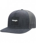Baseball Caps Dark Demin and Black Patch Adjustable Snapback Hat - CQ18LNETO8I $21.74